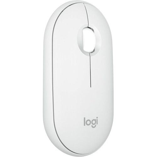 Logitech M350S Pebble Bluetooth Mouse-Tonal white-910-007013